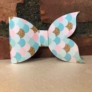Handmade Mermaid Bow